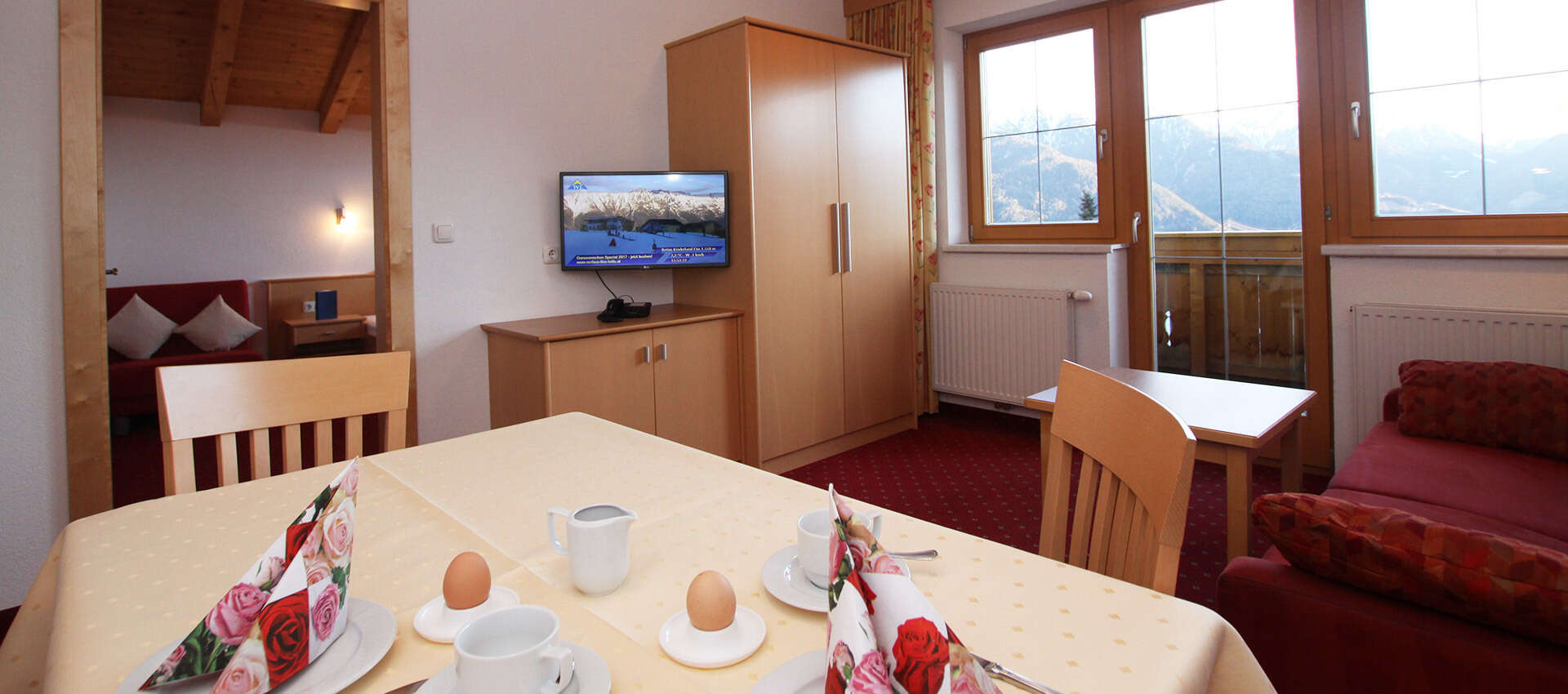 Ferienwohnung mit Balkon im Haus Angela in Fiss, Tirol