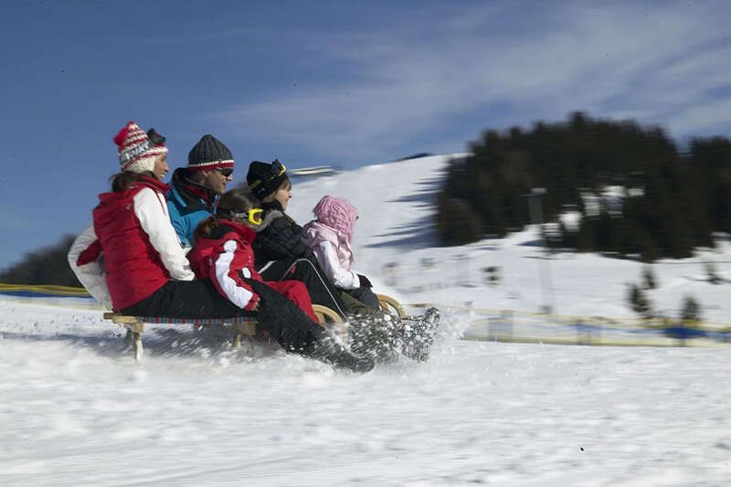 Rodeln mit der Familie in Serfaus Fiss Ladis